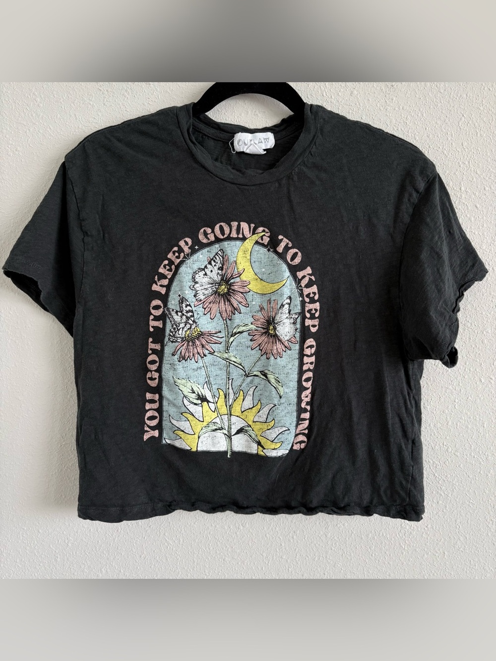 Outlaw cropped shirt